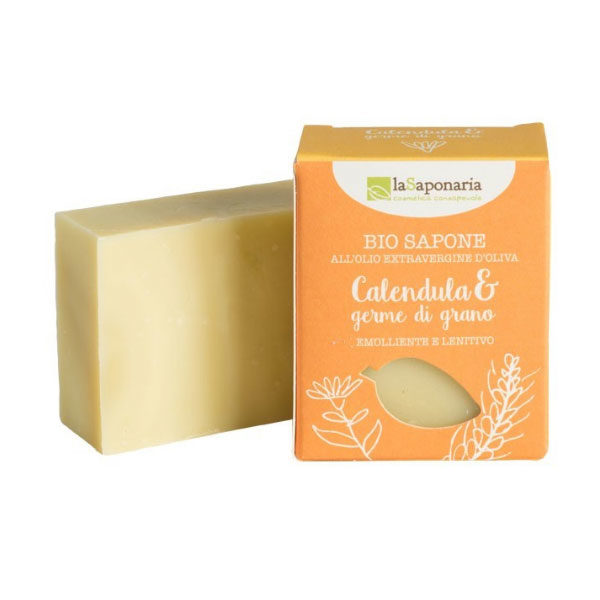 sapone-naturale-calendula-e-germe-di-grano-100gr-lasaponaria